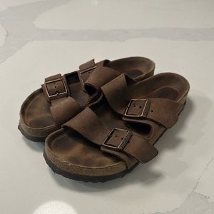 Birkenstock Suede Sandals.